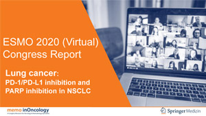 ESMO 2020 (Virtual) Congress Report. Lung cancer: PD-1/PD-L1 inhibition and PARP inhibition in NSCLC