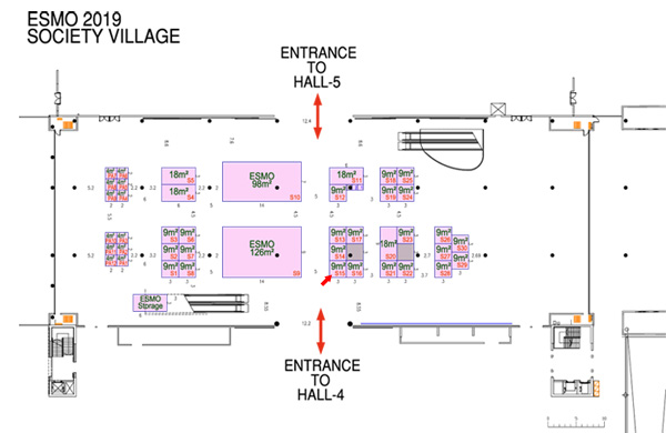 Стенд RUSSCO S15 разместится в зоне Society Village (между Hall 4 и Hall 5)